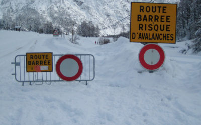 Coupure route Névache – Briançon dans les 2 sens