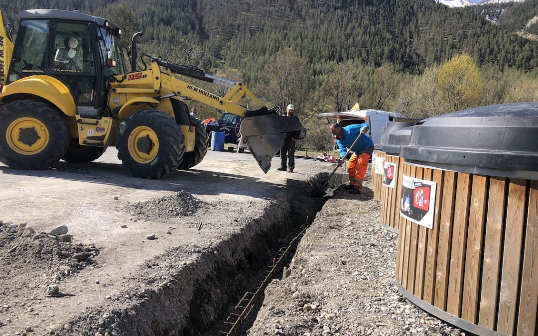 Quelques travaux printaniers par les Services Techniques Municipaux