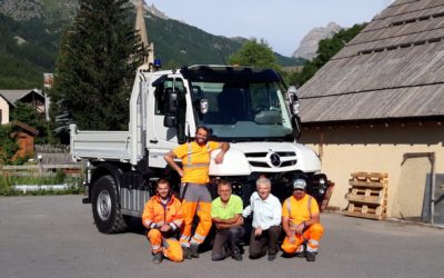Un nouvel engin pour les services techniques municipaux
