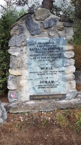 cérémonie commémorative au  Bataillon Berthier