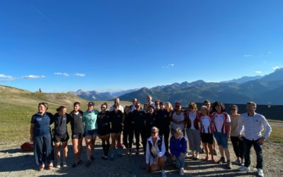 Arrivée du tour de France féminin au Granon