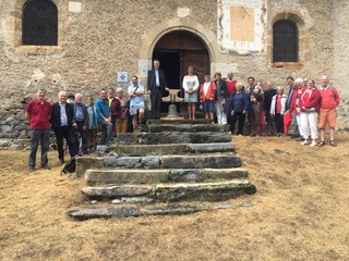 La statue équestre de saint Hippolyte rejoint enfin sa chapelle