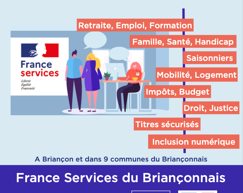 Besoin d’aides dans vos démarches administratives ? (re)découvrez France Services !