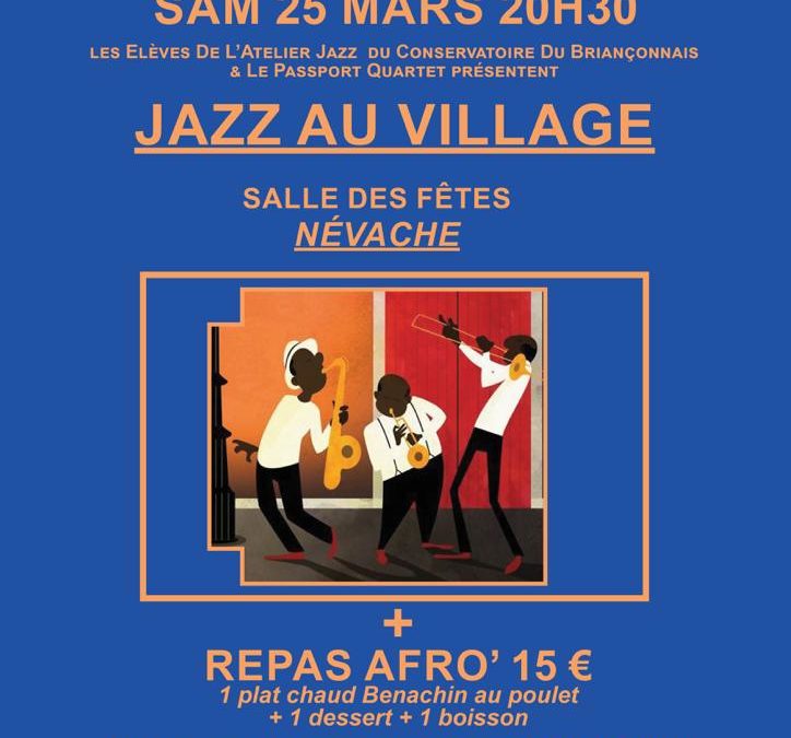 Jazz au village à Névache – Samedi 25 mars à 20H30