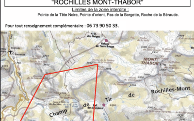 Campagne de désobusage Grand Champ de Tir des Alpes du 19 au 23 juin 2023