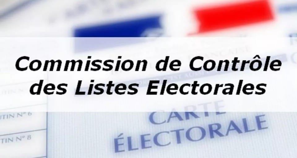 Réunion de la commission de contrôle des listes électorales
