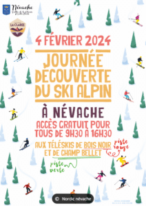 2 téléskis à Névache : Champ Bellet (piste verte) et bois noir (piste rouge).