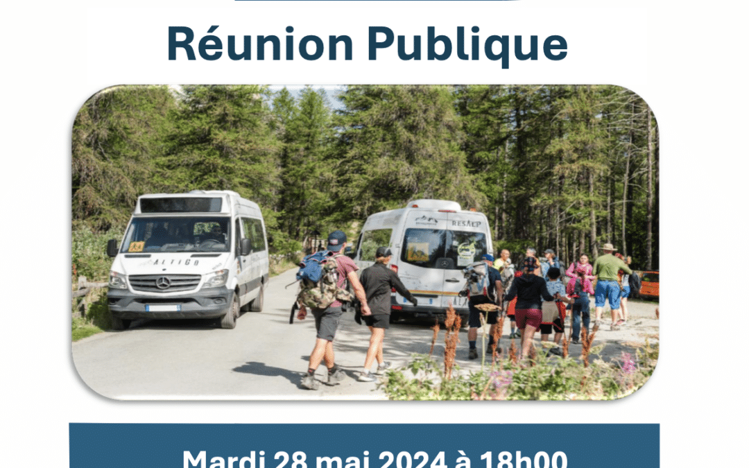 Réunion publique navettes de la Clarée 2024 – 28 mai 2024 à  18h