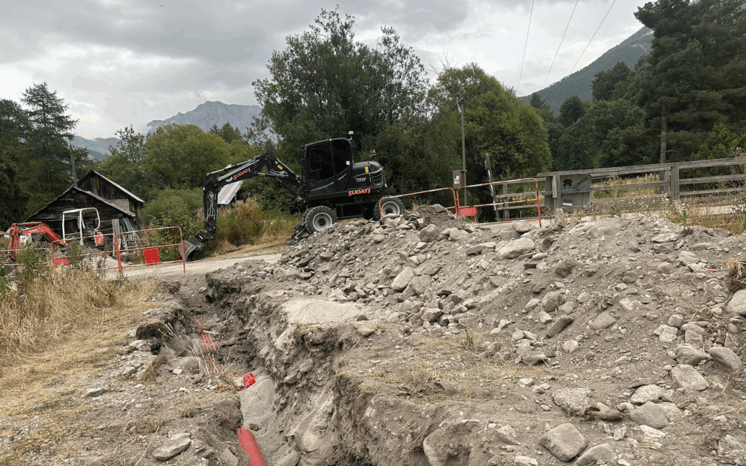 Travaux de la plaine alluviale – info travaux semaine 2