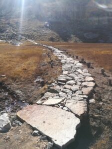 Pavage après les travaux