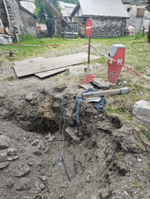 Travaux eau CR16 VH